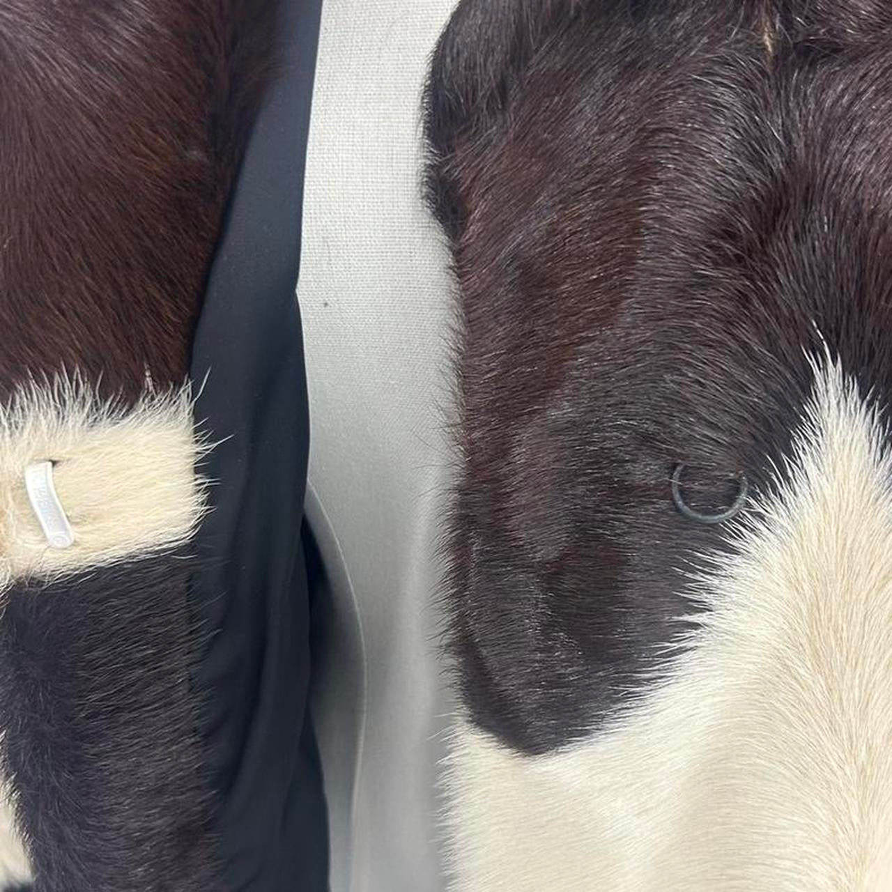 Vintage cowhide fur jacket