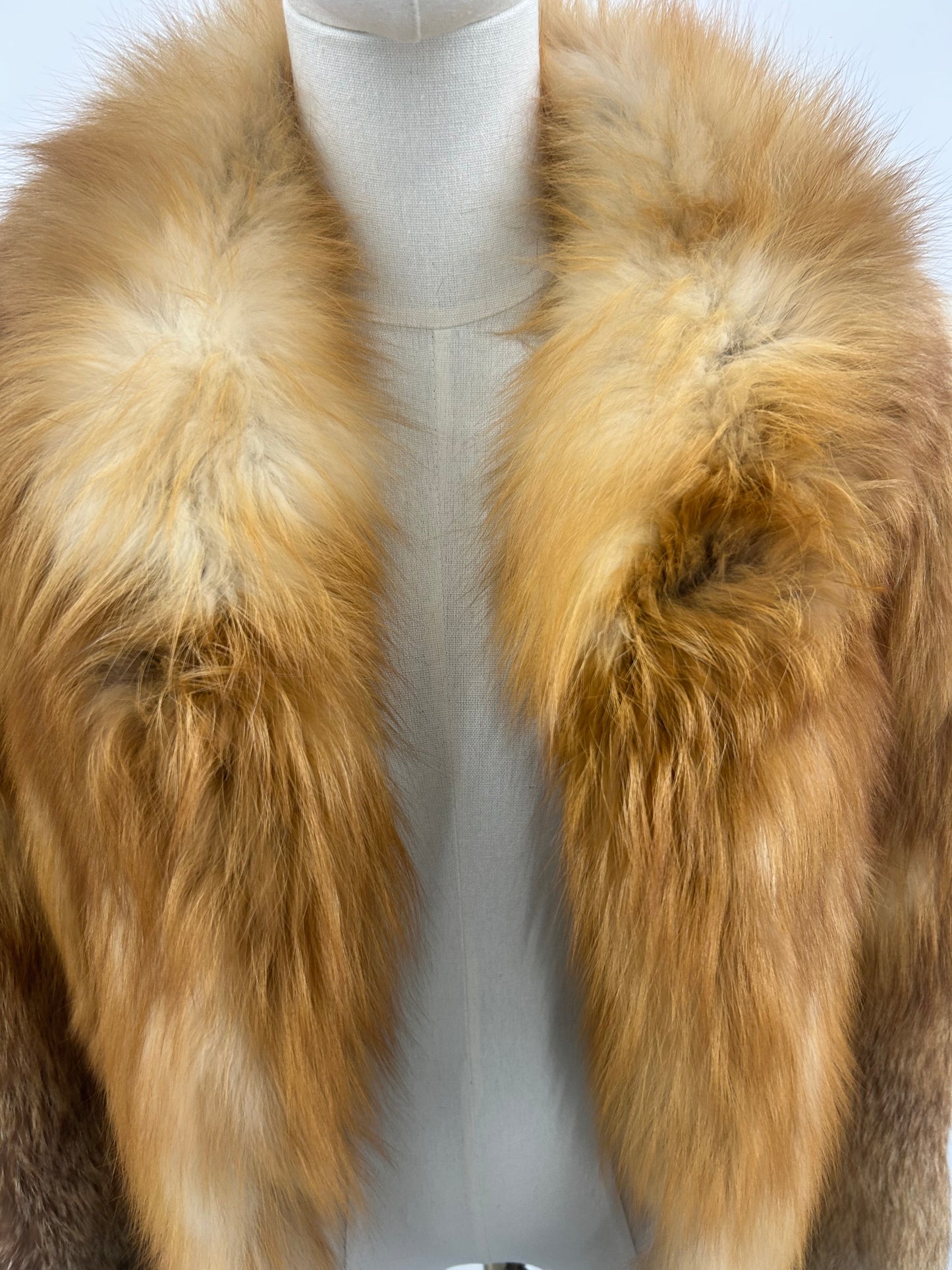 vintage fox fur jacket