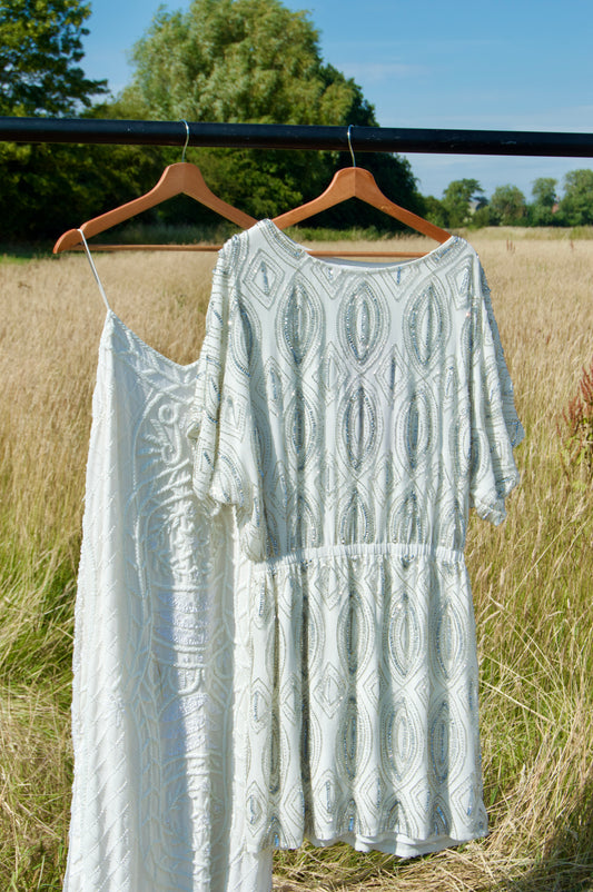Joanna Hope embellished dress