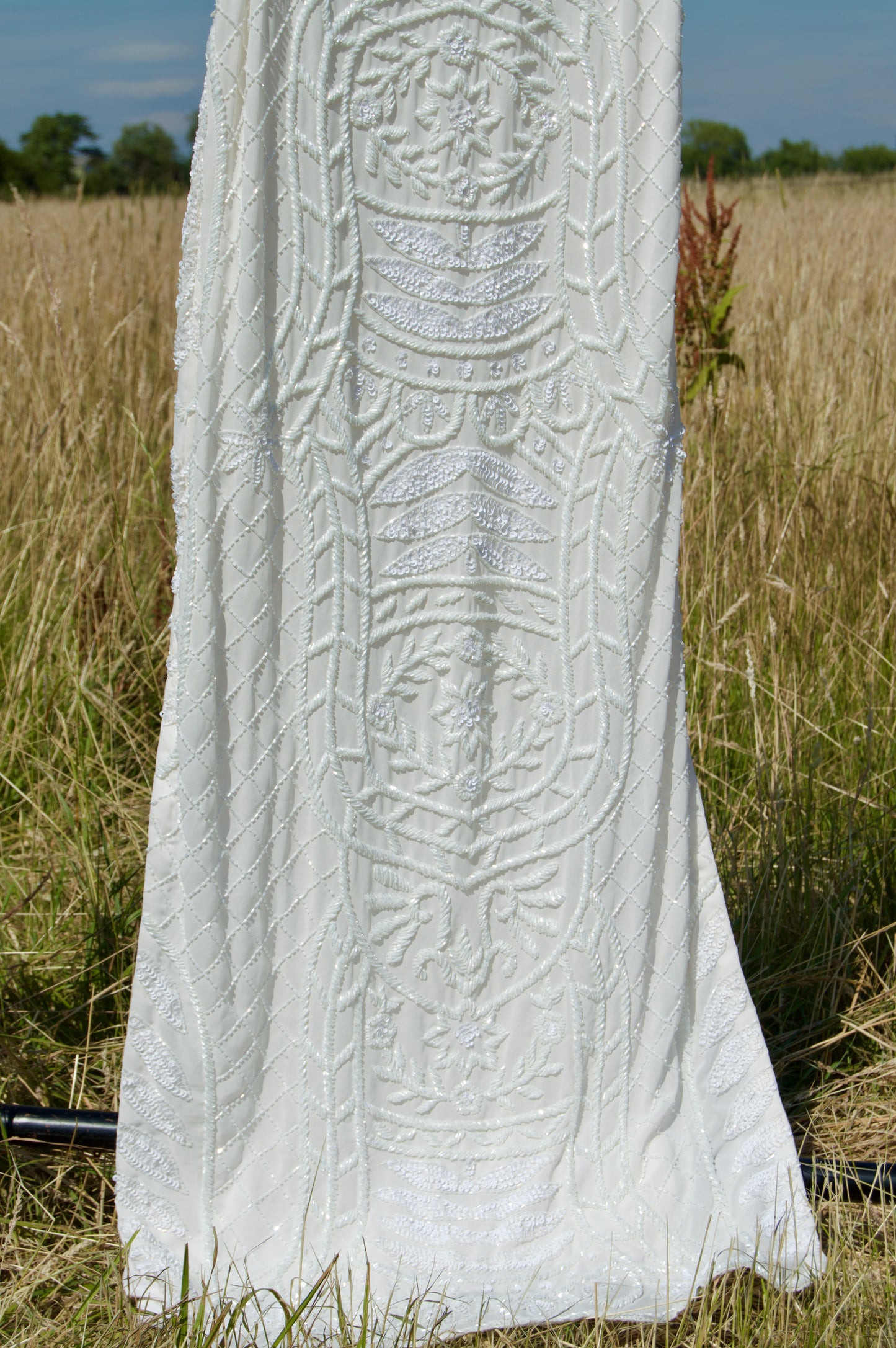 Embellished maxi dress
