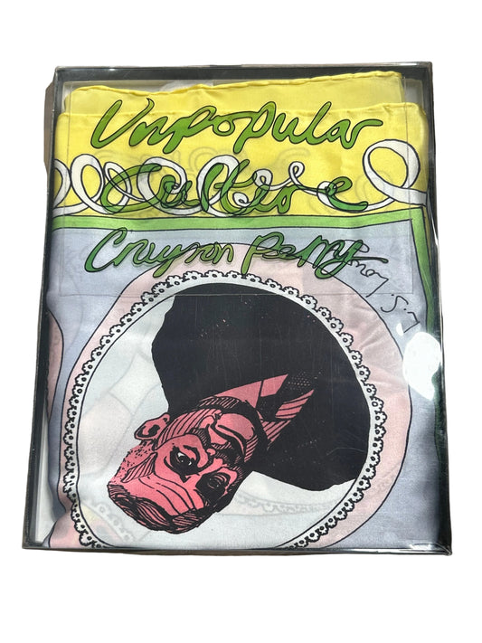 Grayson Perry “Unpopular Culture” silk scarf