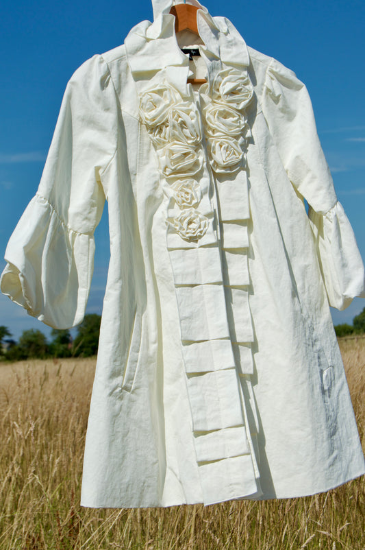 Ryu rosette pleat jacket
