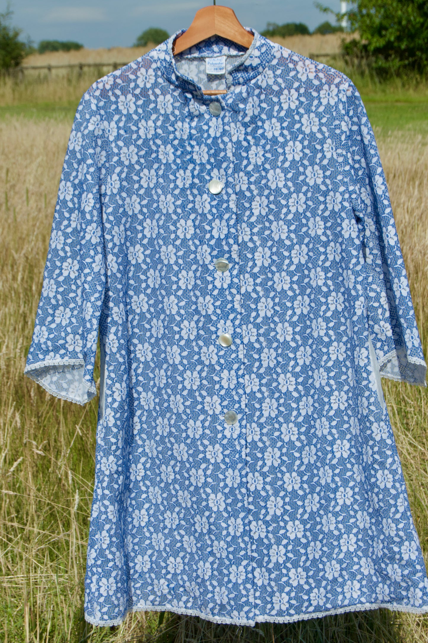 st. Michael “something blue” vintage jacket