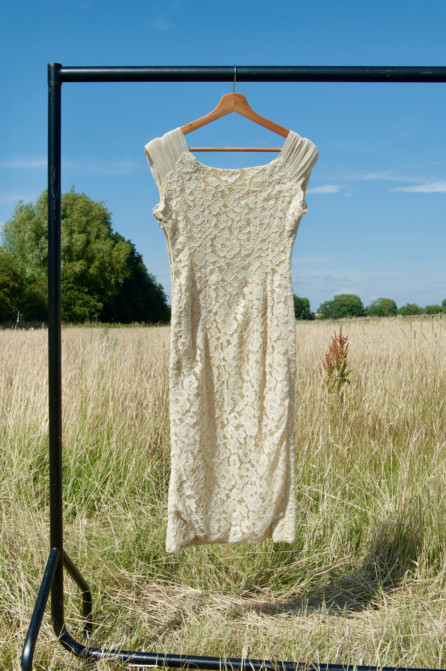 Lace cocktail dress