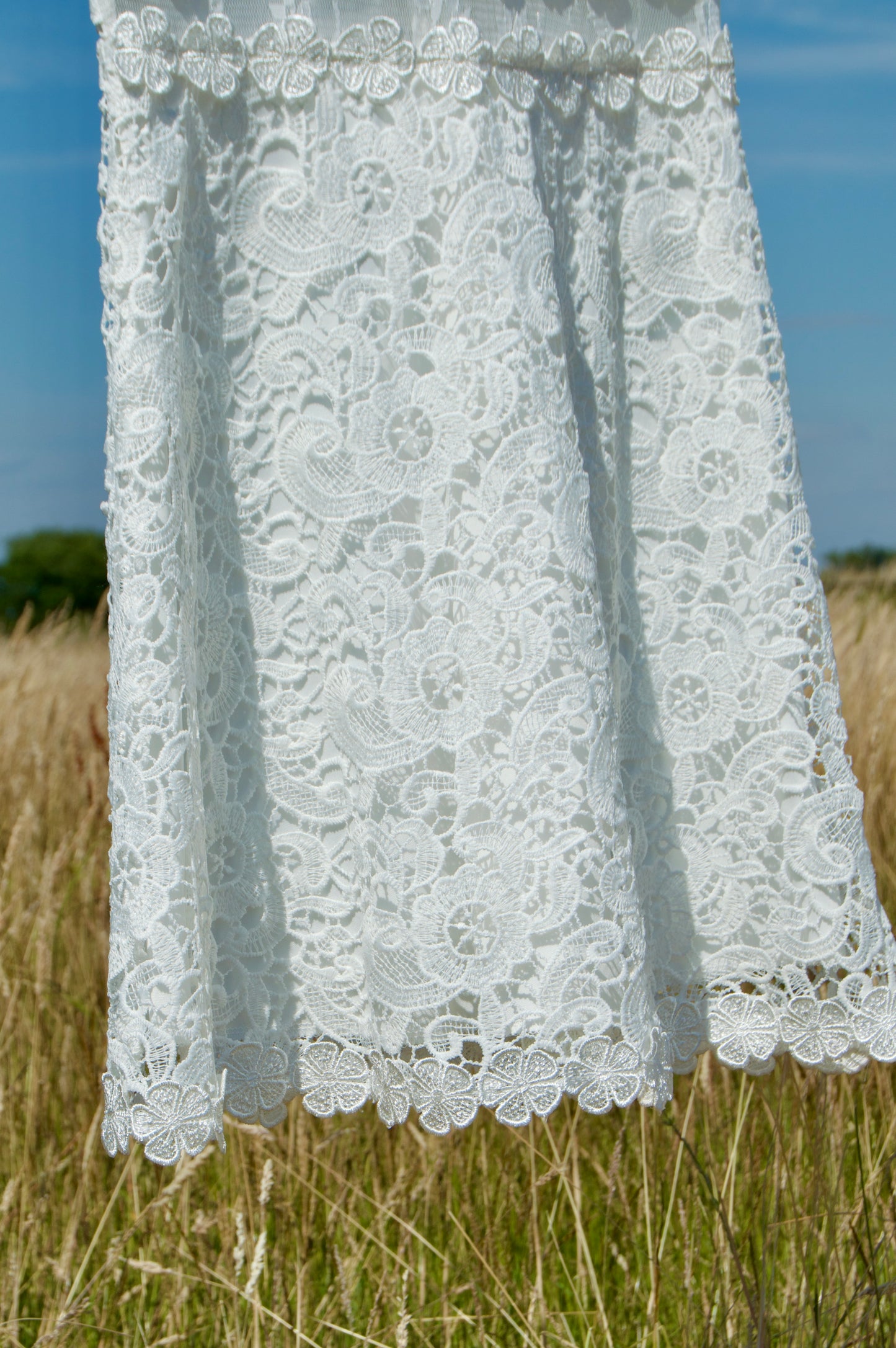 Lace mini dress