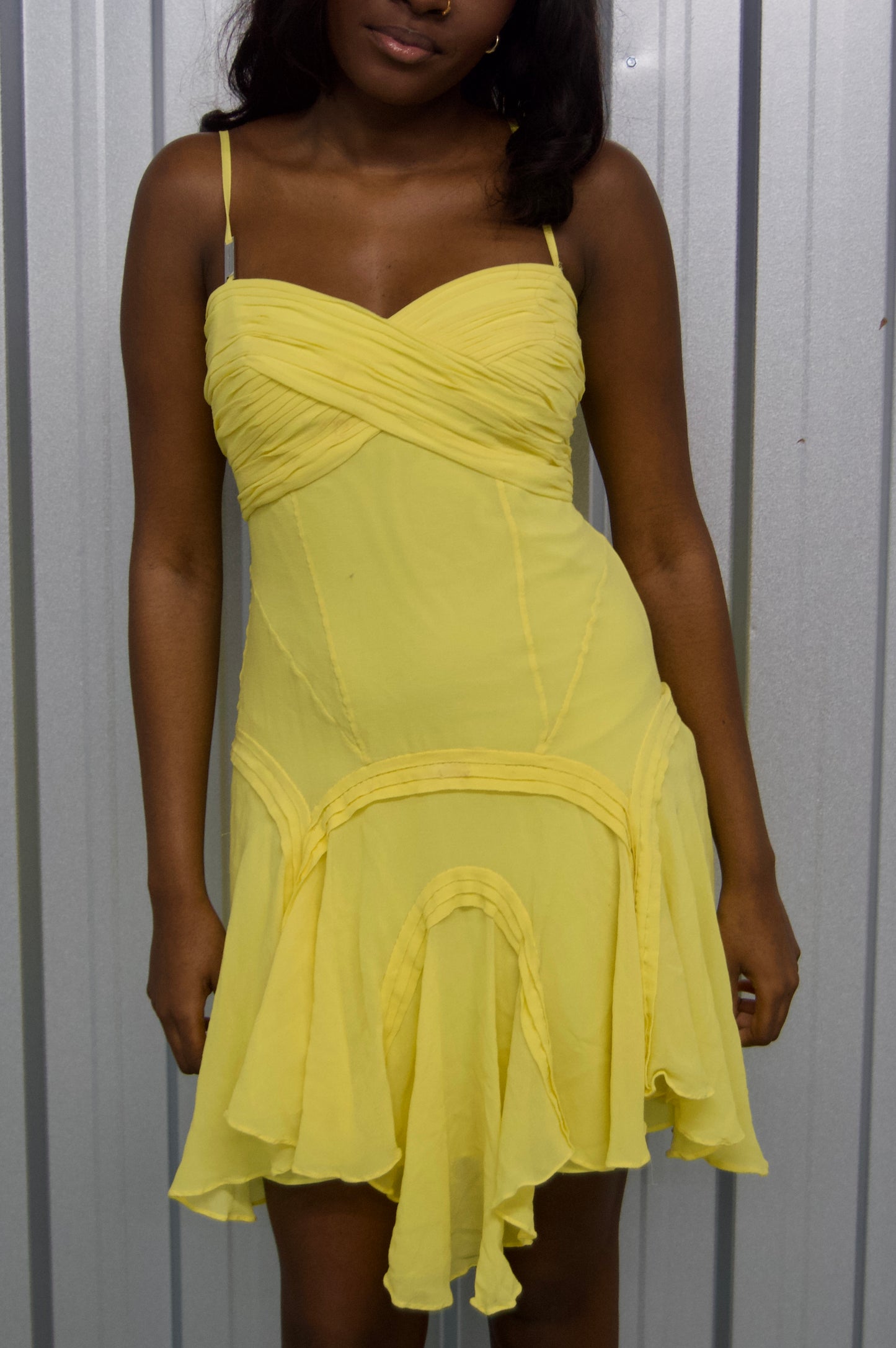 Y2K Karen Millen Silk mini dress