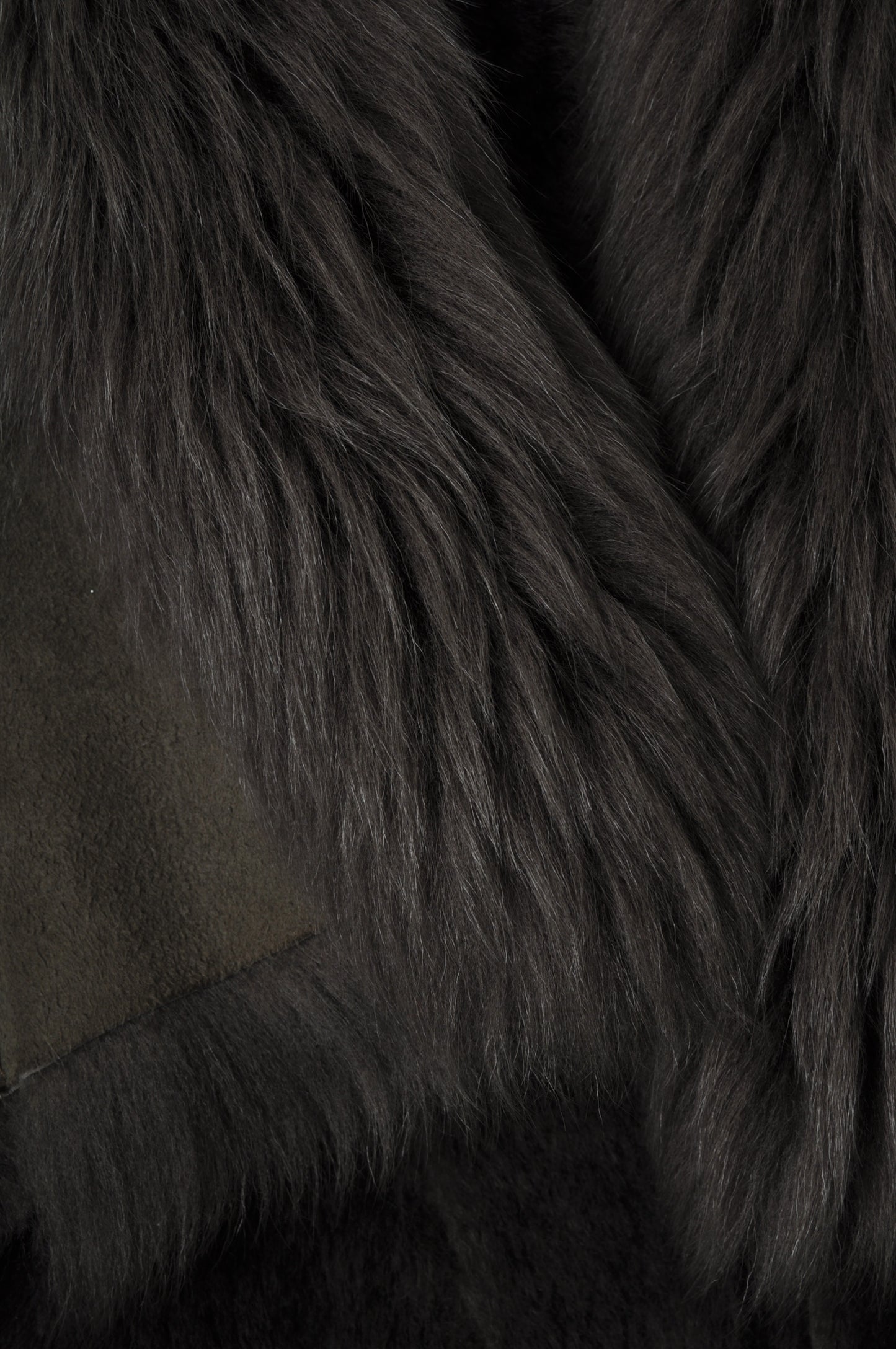 Karen Millen sheepskin waistcoat