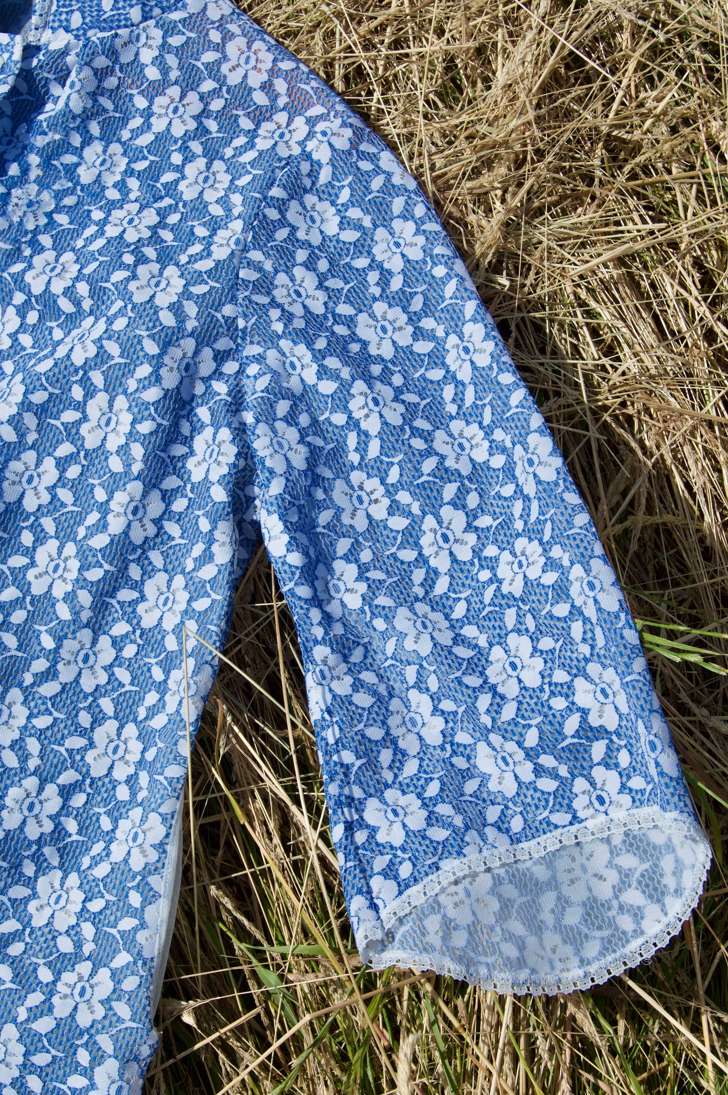 st. Michael “something blue” vintage jacket