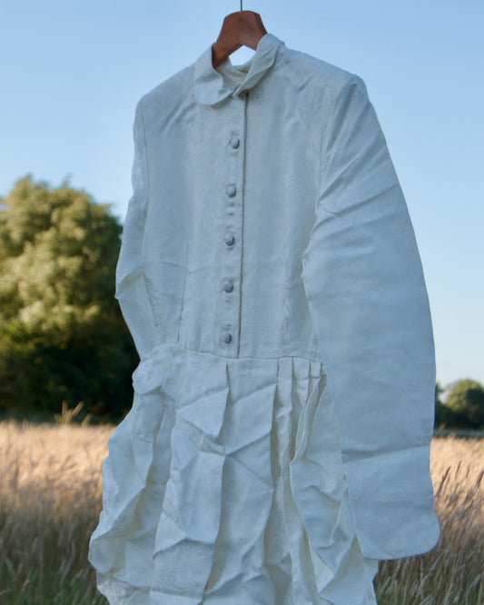 1980’s “Victorian revival” wedding dress