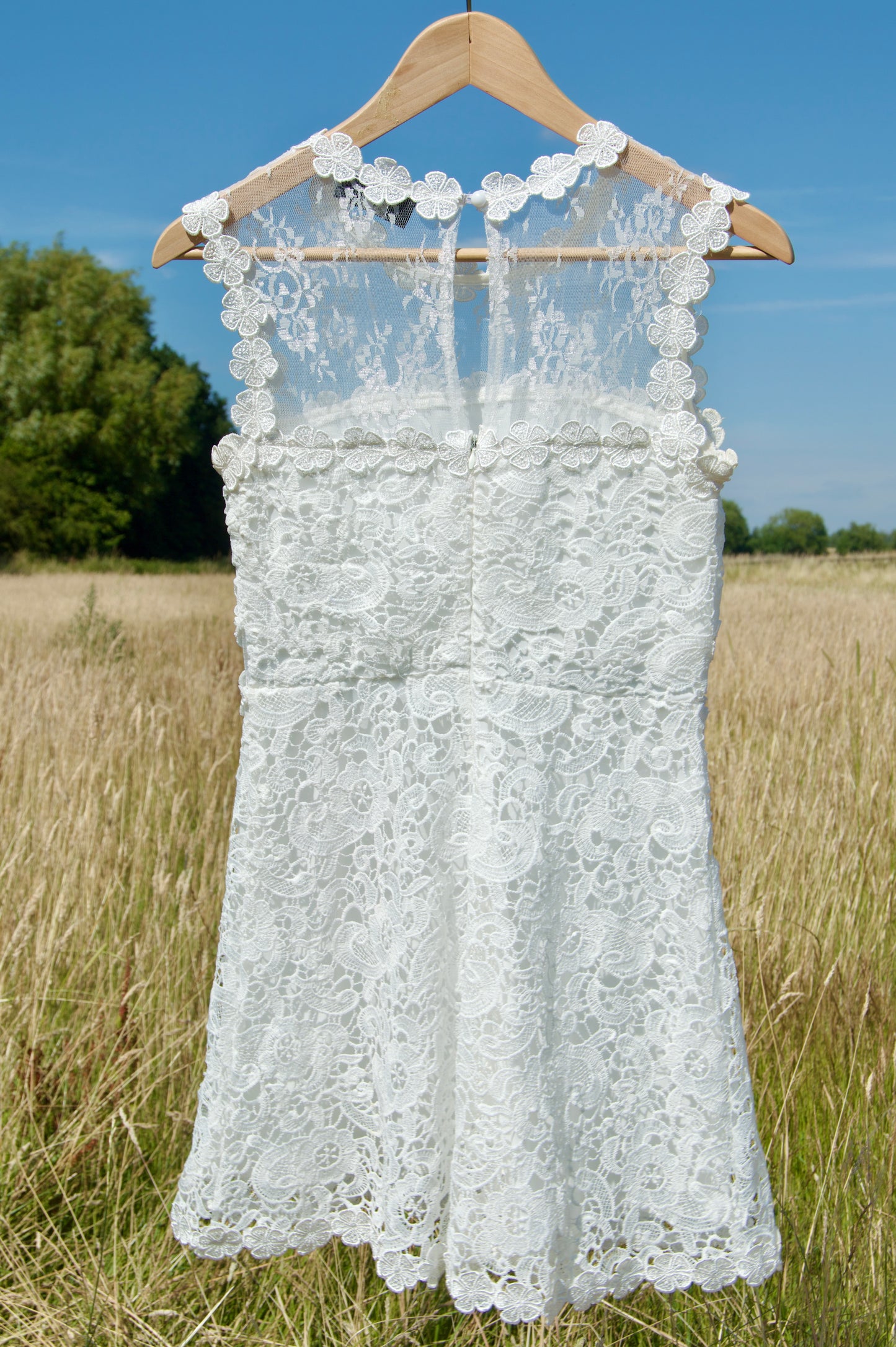 Lace mini dress