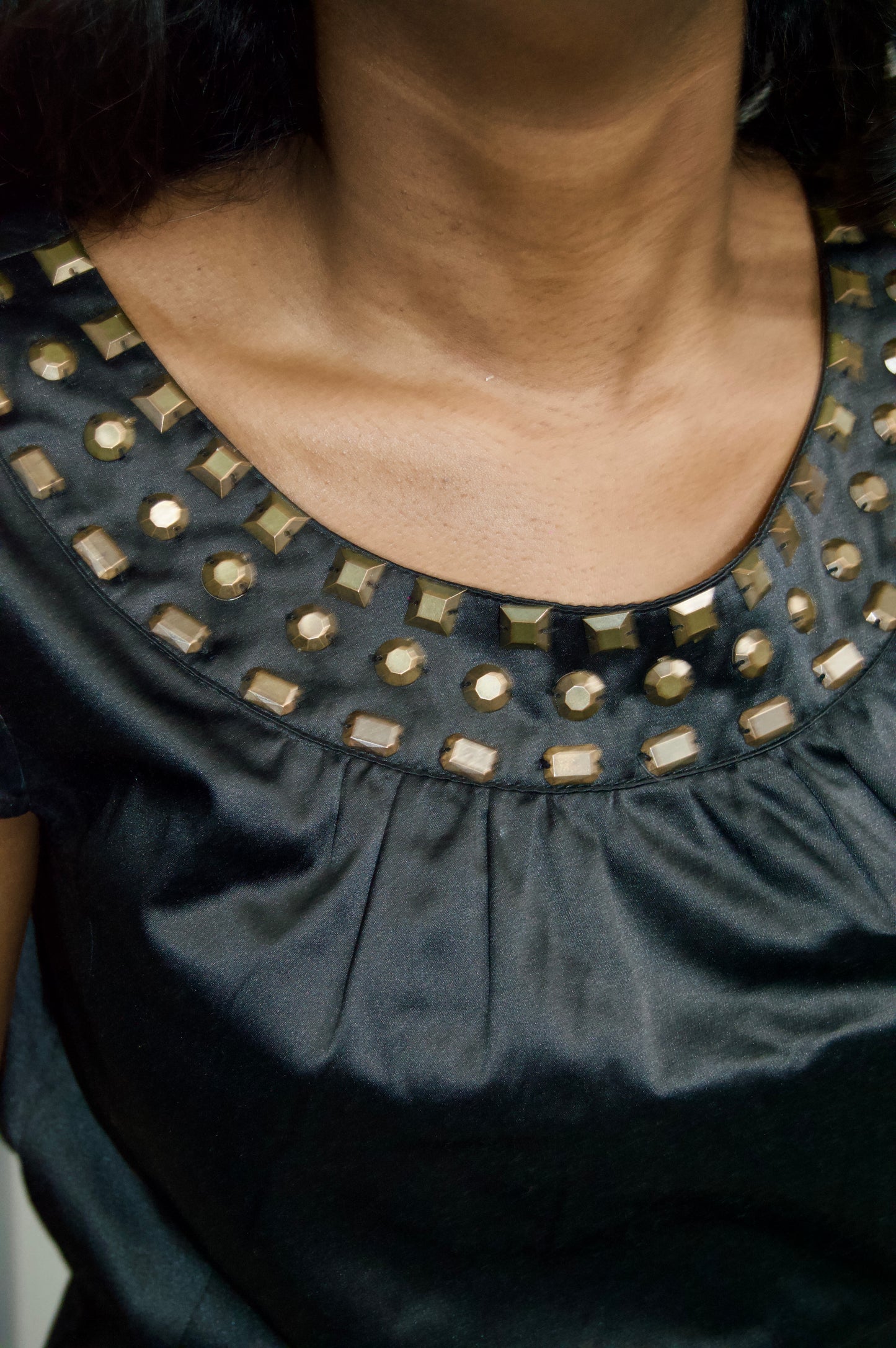 Y2K studded mini dress