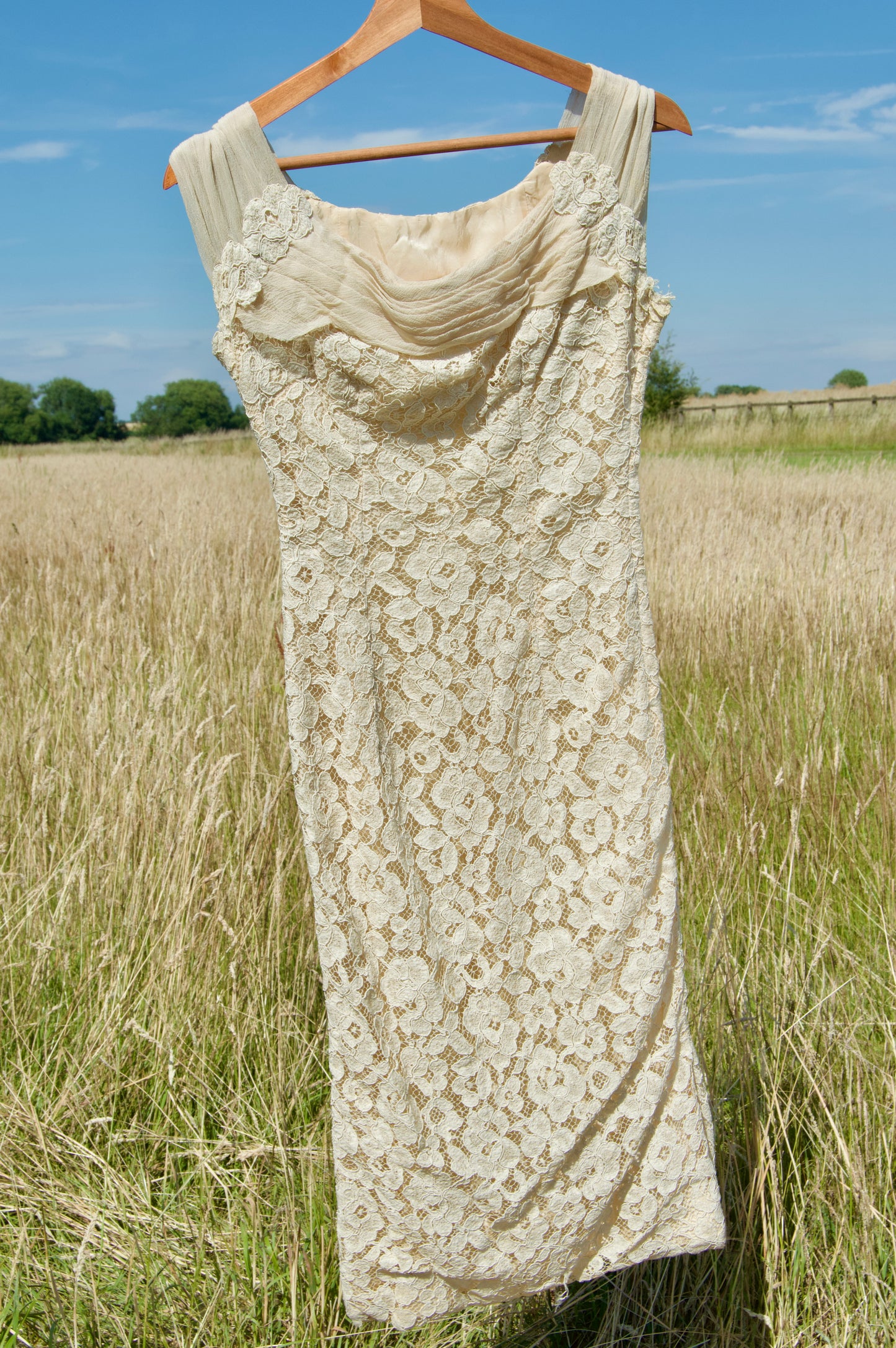 Lace cocktail dress