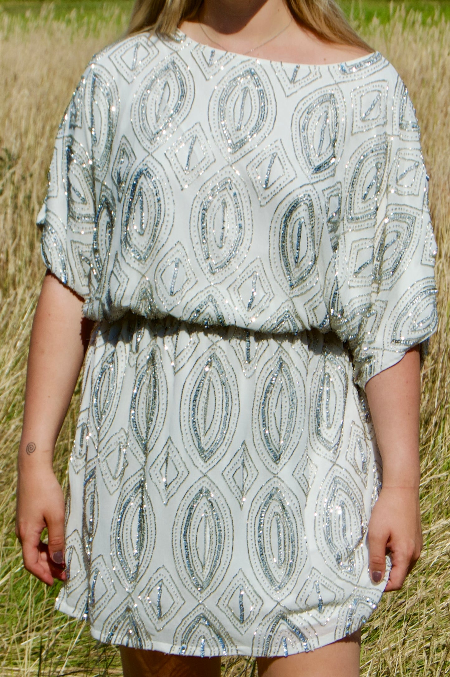 Joanna Hope embellished dress