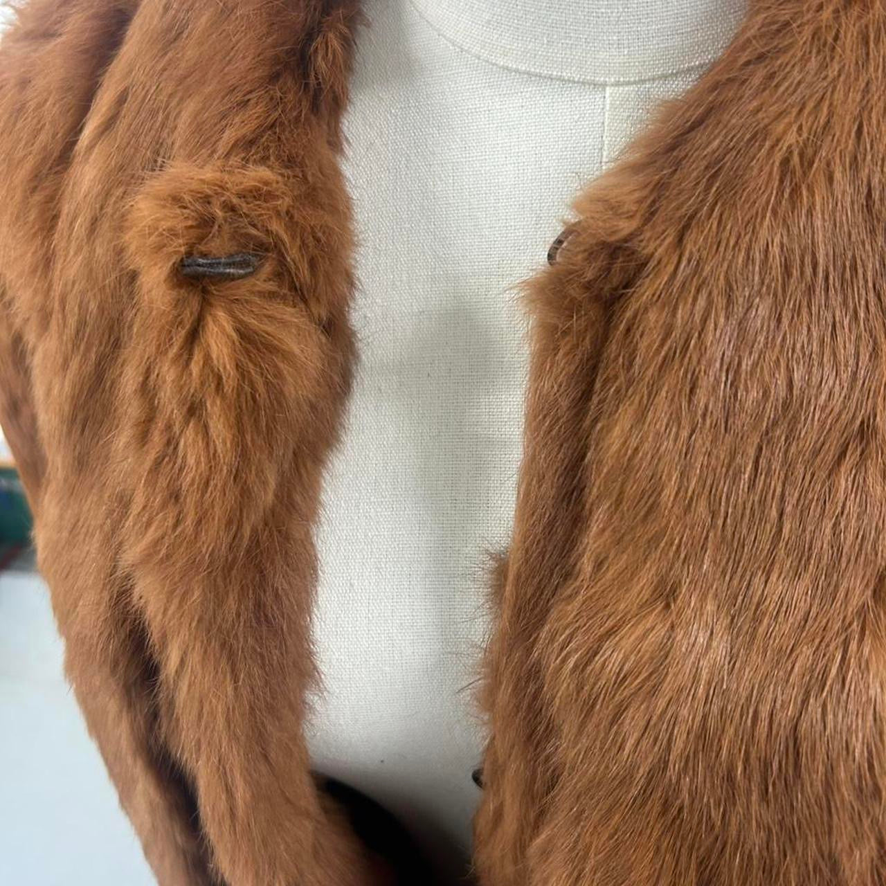 1950’s Vintage rabbit fur coat