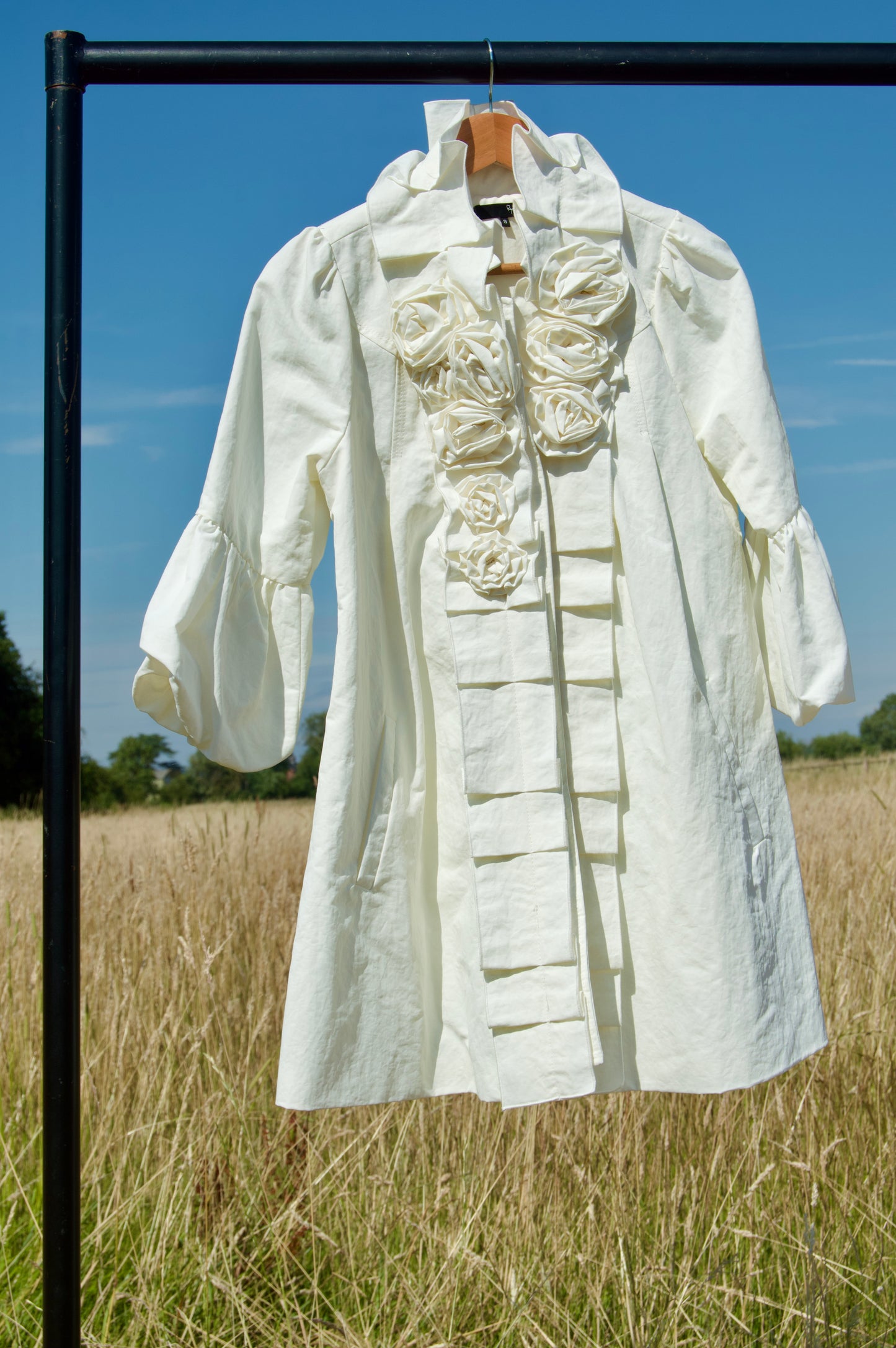 Ryu rosette pleat jacket