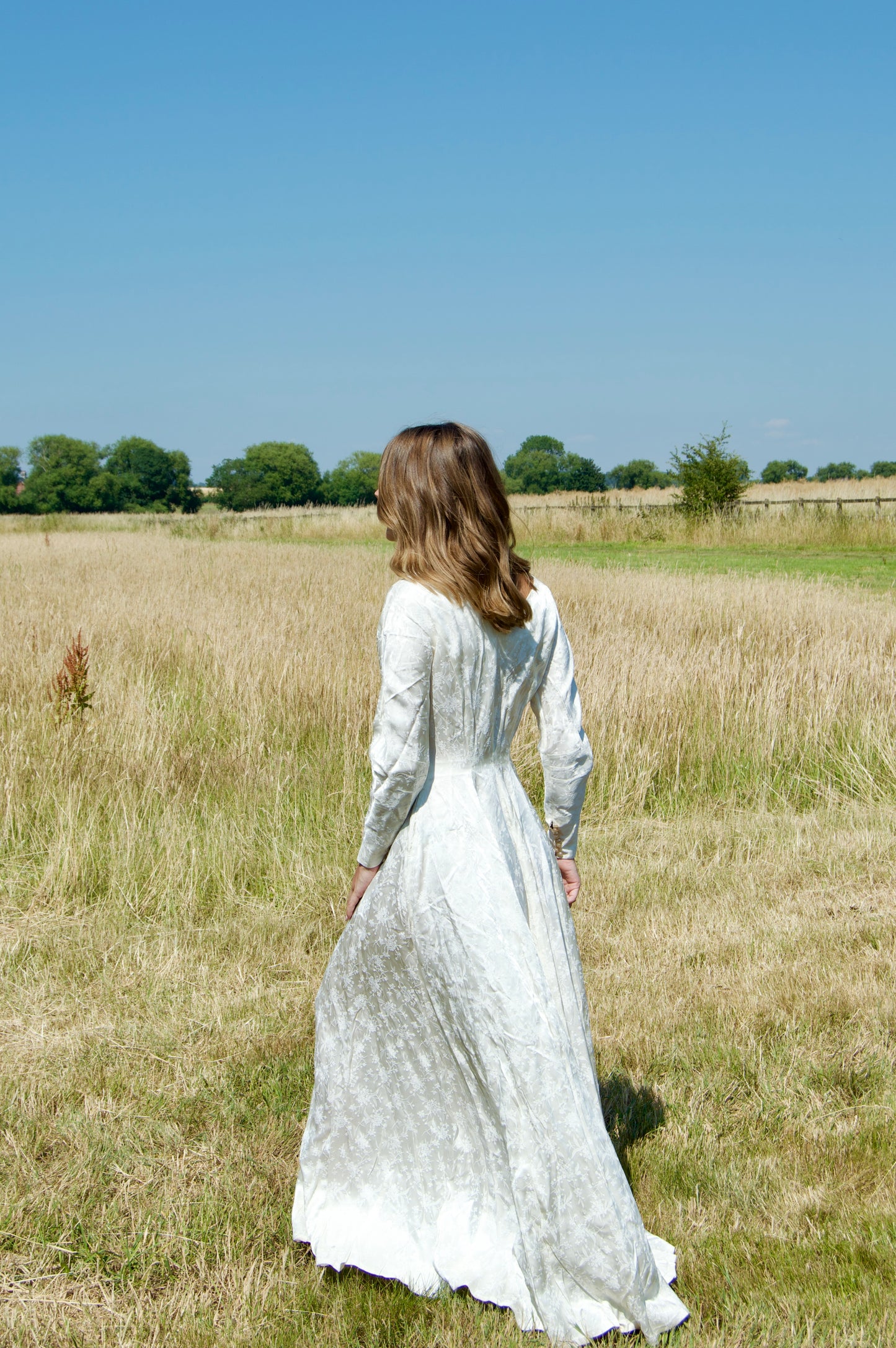 handmade wedding dress